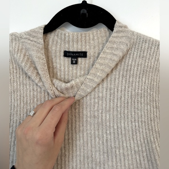 Dynamite Mock Neck Sweater Vest - Picture 2 of 3